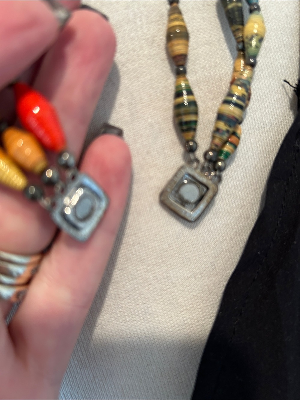 Multi layer Necklace - Picture 6 of 7